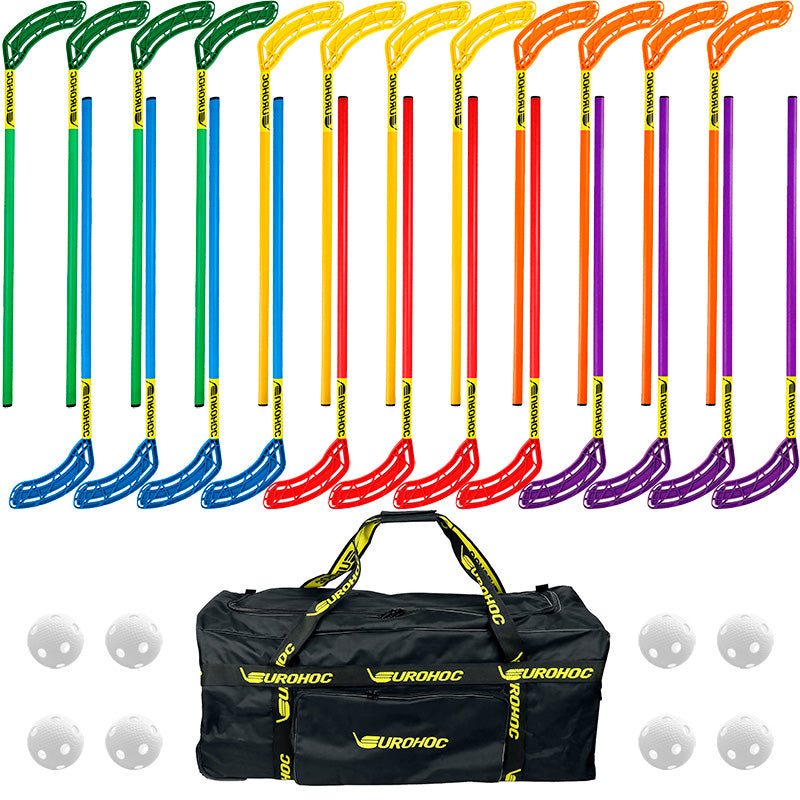 Eurohoc XXL Floorball Standard Hockey Set